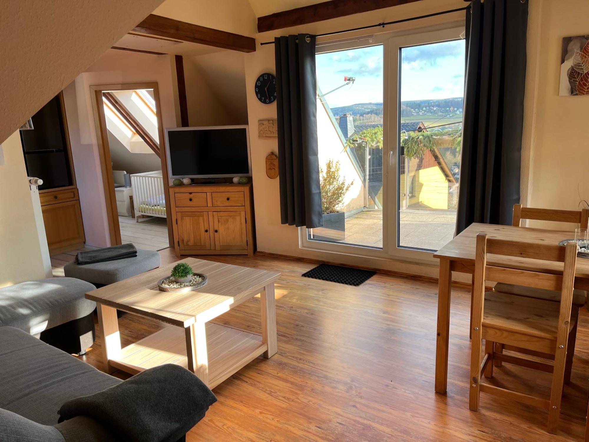 Ferienwohnung Baumann Schwarzenberg/Erzgebirge Exterior foto
